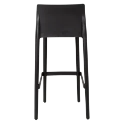 Chaise haute Sila noire H 100 cm