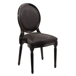 Chaise Montaigne black and black