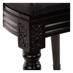 Chaise Montaigne black and black