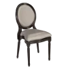 Chaise Montaigne grey stone