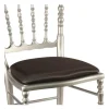 Chaise Napoléon III acier fixe Toscane acier
