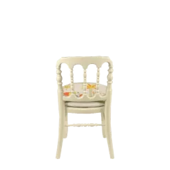 Chaise Napoléon III blanche enfant