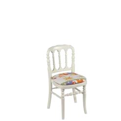 Chaise Napoléon III blanche enfant
