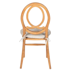 Chaise Sphinx avec coussin crème