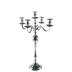 Chandelier 5 feux H 75 cm