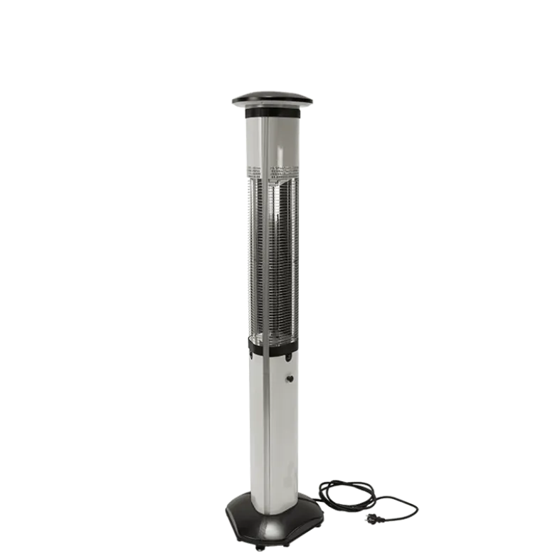 Chauffage de terrasse électrique H 167 cm