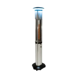 Chauffage de terrasse électrique H 167 cm