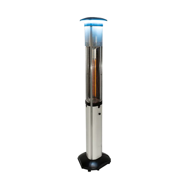 Chauffage de terrasse électrique H 167 cm