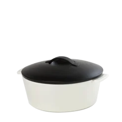 Cocotte black and white Ø 19 cm 150 cl