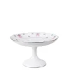 Compotier haut vintage fleuri Ø 22-26 cm H 10-16 cm