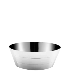 Corbeille à pain argent Biarritz Ø 20 cm H 7,5 cm