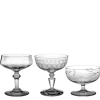 Coupe à champagne Vintage style cristal Ø9-11 cm H7-15 cm 10-17cl