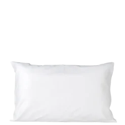 Coussin chintz blanc 40 x 65 cm