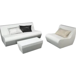 Coussin chintz blanc 40 x 65 cm