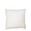 Coussin en toile écrue Vintage 40 x 40cm