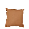 Coussin en toile terracotta Vintage 40 x 40cm