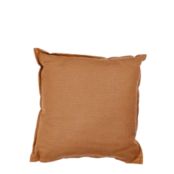 Coussin en toile terracotta Vintage 40 x 40cm