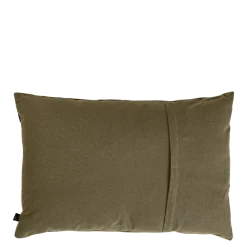 Coussin Pollen velours kaki 40 x 60 cm