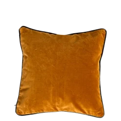 Coussin Velvet velours bronze 40 x 40 cm
