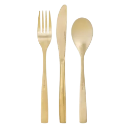 Couverts Néo champagne