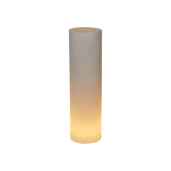 Cylindre lumineux autonome Ø 30 cm H 106 cm