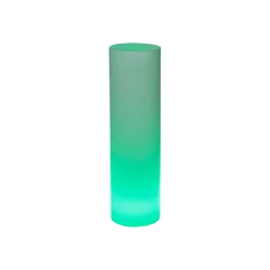 Cylindre lumineux autonome Ø 30 cm H 106 cm