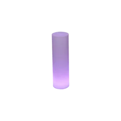 Cylindre lumineux autonome Ø 20 cm H 60 cm
