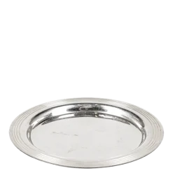 Dessous de bouteille Neptune argent Ø 13,5 cm