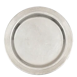 Dessous de bouteille Neptune argent Ø 13,5 cm