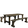 Ensemble table de ferme