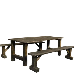 Ensemble table de ferme
