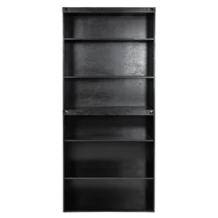 Etagère Cigare Club noir 36 x 101 cm H 113 cm