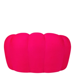 Fauteuil Bulle framboise 115 x 118 cm H 78 cm