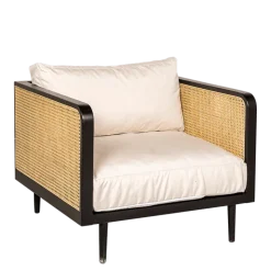 Fauteuil Cannes 83 x 83 cm H 78 cm