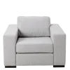 Fauteuil Loft gris 98 x 80 cm H 73 cm