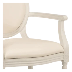 Fauteuil Montaigne blanc