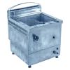 Friteuse double gaz 10 L