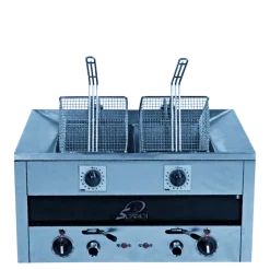 Friteuse double électrique 220 V 14 L