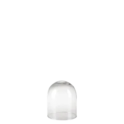 Globe en verre vintage Ø 12 cm H 16 cm