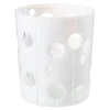 Gobelet Mélodie blanc Ø 8 cm H 9 cm 24 cl