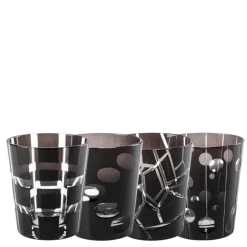 Gobelet Mélodie noir Ø 8 cm H 9 cm 24 cl