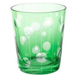 Gobelet Mélodie vert Ø 8 cm H 9 cm 24 cl
