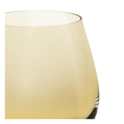 Gobelet Moon ambre Ø 6,5 cm H 9 cm 32 cl