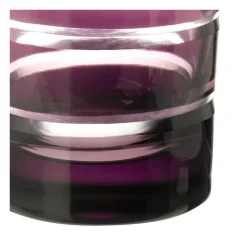 Gobelet pivoine prune Ø 8,5 cm H 11 cm 28 cl