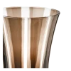 Gobelet tulipe fumé Ø 8,5 cm H 11 cm 28 cl