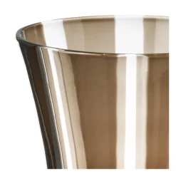 Gobelet tulipe fumé Ø 8,5 cm H 11 cm 28 cl