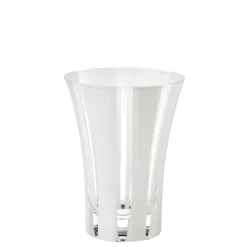 Gobelet tulipe opale Ø 8,5 cm H 11 cm 28 cl