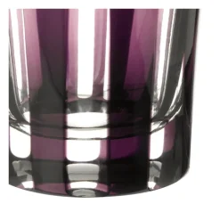 Gobelet tulipe prune Ø 8,5 cm H 11 cm 28 cl