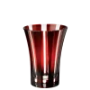 Gobelet tulipe rubis Ø 8,5 cm H 11 cm 28 cl