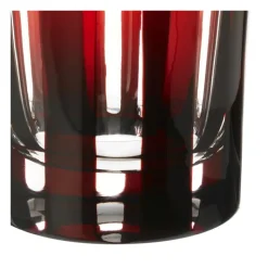 Gobelet tulipe rubis Ø 8,5 cm H 11 cm 28 cl